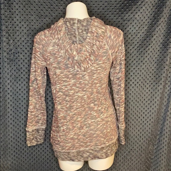 Relaxed Restyled Space Dye Pullover Hoodie - Picture 3 of 8